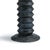 Wood Coastal Living Accordion Floor Lamp in Ebony For Sale - Image 7 of 9