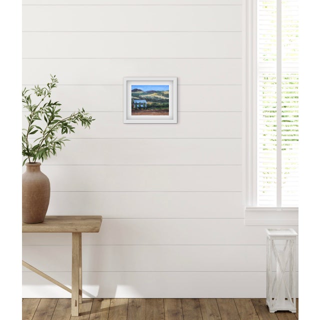 2010s Quiet Places & Journeys — After the Fire (Original Oil Painting Landscape) For Sale - Image 5 of 7