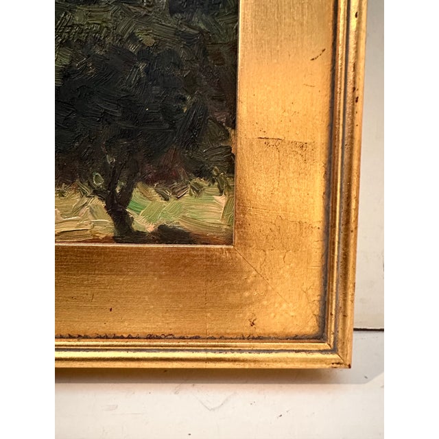 Beautiful Signed Landscape Painting For Sale - Image 9 of 12
