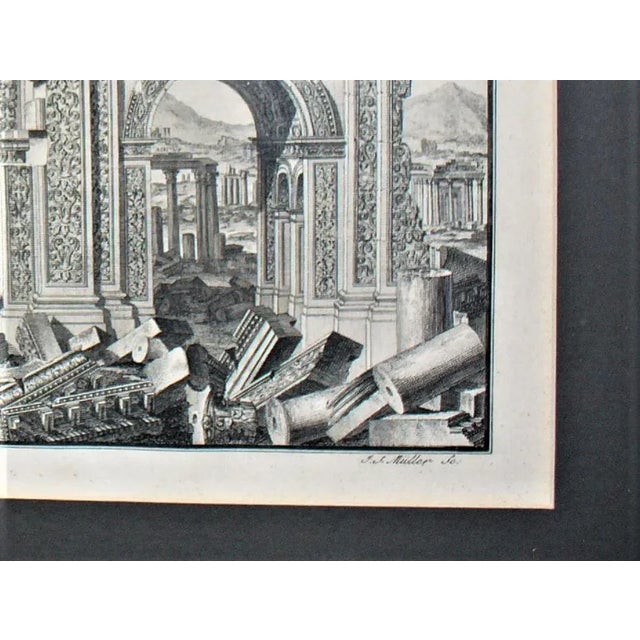 Mid 18th Century "Ruins of Palymara, Otherwise Tedmor, in the Desert" Robert Wood Print, Framed For Sale In Little Rock - Image 6 of 8