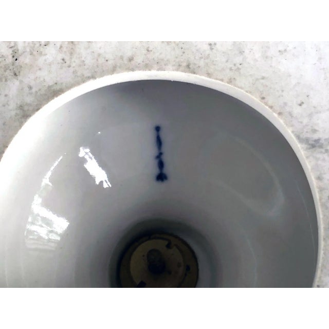 KPM Porcelain Good German Kpm White-Glazed Pierced Lattice Porcelain Compotes - a Pair For Sale - Image 4 of 10