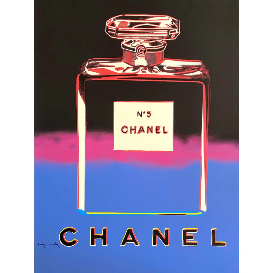 希少　CHANEL シャネル　No.5 アンディ・ウォーホル アートパッケージ Andy Warhol, Chanel No. 5 from Ads Series 1985, Screen Print (S)