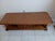 Vintage Wood Coffee Table Two Doors Medium Tone Traditional Style For Sale In Naples, FL - Image 6 of 7