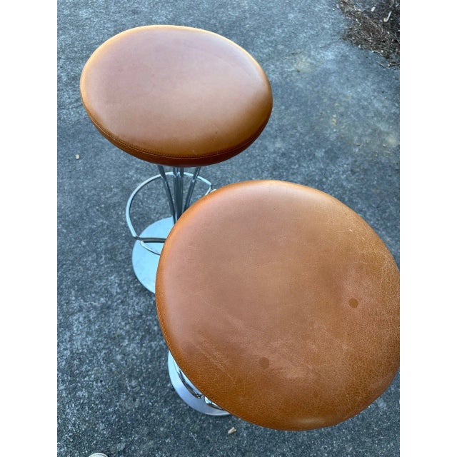 1970s Mid-Century Danish Bar Stool by Piet Hein for Fritz Hansen, 1972 For Sale - Image 5 of 6