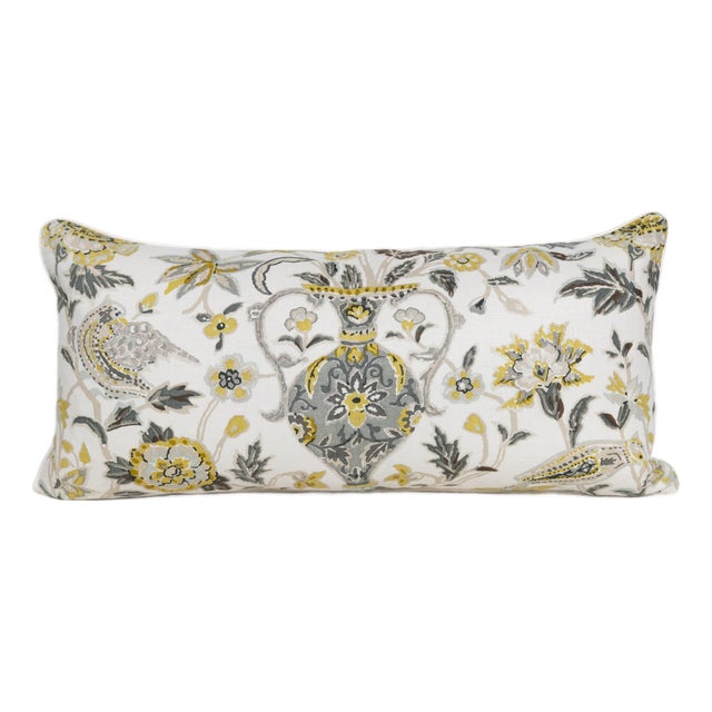 Schumacher Camberwell Vase Lumbar Pillow Cover For Sale