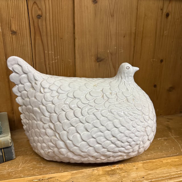 Abstract Expressionism Italian Modernist Hen-Shaped Figure. By Aldo Londi 1950 For Sale - Image 3 of 7