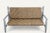 1950s Vintage Bench in Braided Rope and Painted Wood, 1950s For Sale - Image 5 of 18