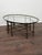 Campaign Faux Bamboo Tortoise Shell, Brass and Glass Coffee Table, Baker For Sale - Image 3 of 14