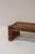 1970s Vintage Sculptural Wooden Slatted Coffee Table, 1970s For Sale - Image 5 of 10