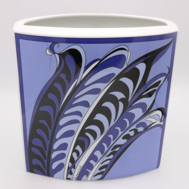 Emilio Pucci Ceramic Vase Germany circa 1970 For Sale - Image 9 of 9