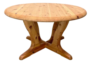 Vintage Danish Pine Coffee Table from Burchardt Nielsen, 1970s