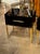 Modern Pair of Italian Black Side Tables For Sale - Image 3 of 7