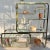 Mid-Century Modern 1980s Milo Baughman Style Modular Brass Etagere, Attributed For Sale - Image 3 of 12