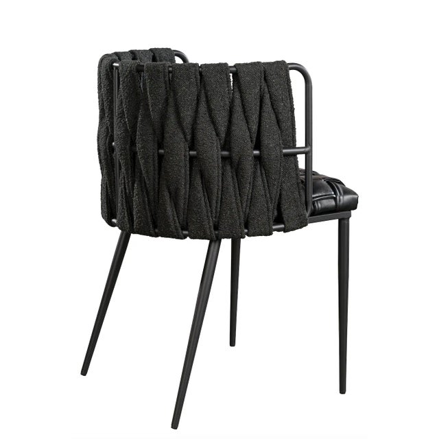 Contemporary Gigi Marble Top Dining Set with Gray Chairs - Set of 5 For Sale - Image 3 of 7