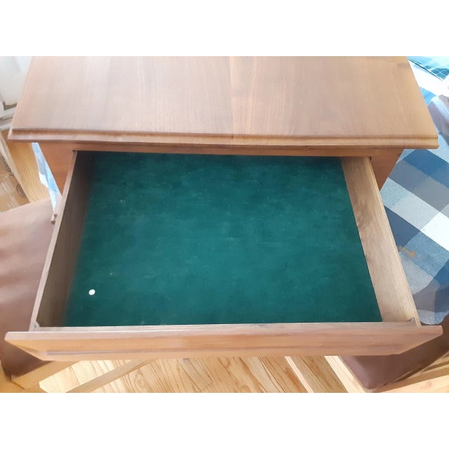 Late 20th Century Cherry Sloping Clerks Writing Desk For Sale In Saint Louis - Image 6 of 8