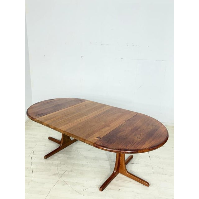 Vintage Dining Table in Teak from Dyrlund For Sale - Image 4 of 10