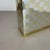 1970s Hollywood Regency Bicolor Magazine Holder in the style of Paul Evans, Italy, 1970s For Sale - Image 5 of 16