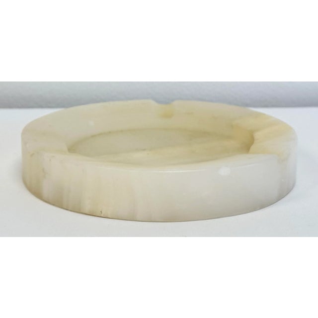 Mid 20th Century Vintage Large Round Stone Ashtray or Catchall Dish For Sale - Image 5 of 5