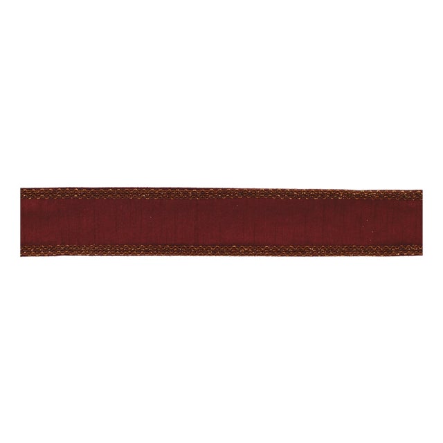 Burgandy Holiday Ribbon 2.5" x 5 Yds. For Sale