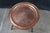 Turkish Hammered Copper Round Coffee Side End Tray Table Plant Stand 26" For Sale - Image 4 of 12