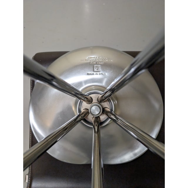 Metal Knoll Pepe Cortés, “Jamaica” Bar Stool For Sale - Image 7 of 7