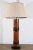 Wood Vintage Wallpaper Roller Lamp For Sale - Image 7 of 7