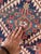 Blue 1920s Northwest Persian Runner Exotic Camel Border Rug 3 x 10.2 For Sale - Image 8 of 13