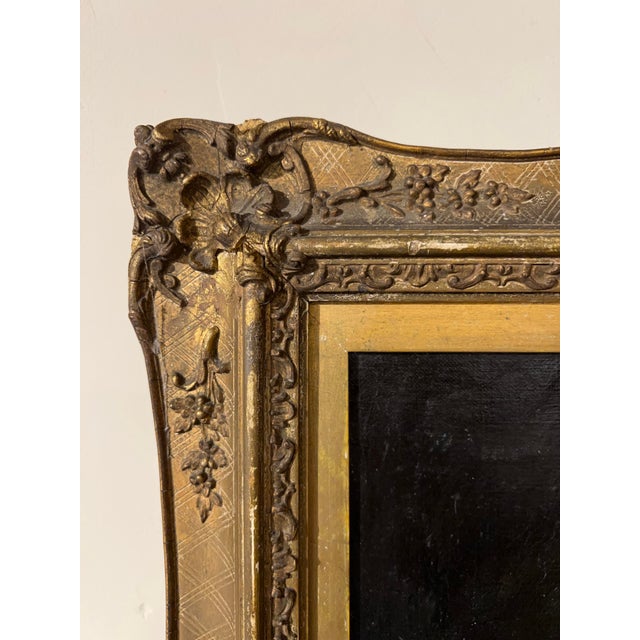 Bertram Priestman, Portrait, 1890, Oil on Canvas For Sale - Image 6 of 9