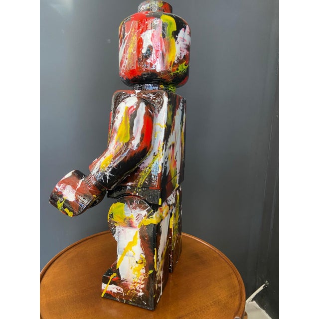 Resin Lego Man Silvio Formichetti, 2000s For Sale - Image 9 of 12