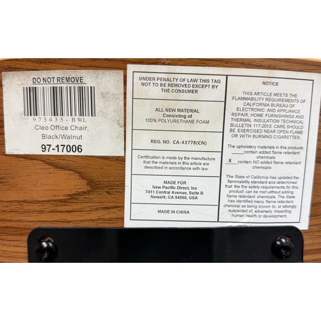 New Pacific Direct Cleo Office Chair For Sale - Image 12 of 12