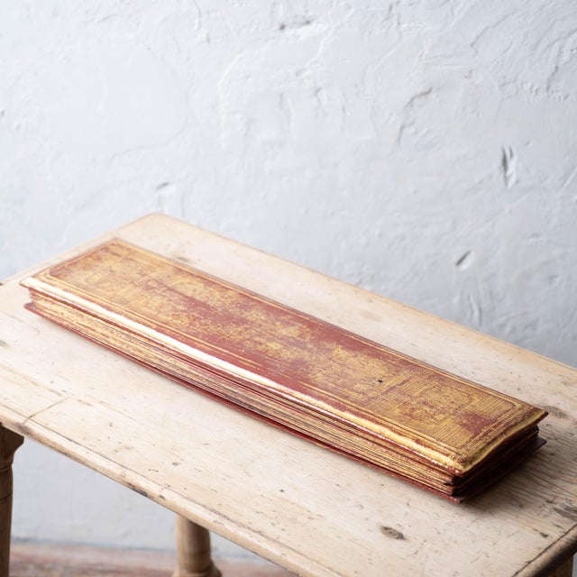 Burmese Kammavaca Lacquer Manuscript, c.1880 For Sale In Savannah - Image 6 of 12