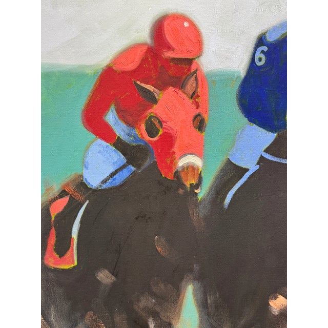 This painting has everything. Color! Scale! Action! Excitement! History! Interestingly, it stands as an homage to the now...