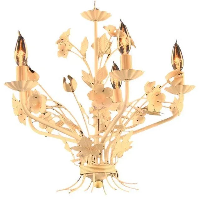 Overall measurements (inches): 17H x 18W x 18D From Ceiling 7H . Add this French Country charmer to your shabby or cottage...