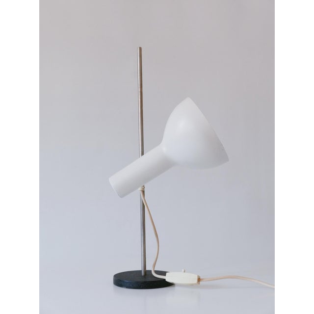 Mid-Century Modern Minimalistic Adjustable Desk Light attributed to Gebrüder Cosack, 1960s For Sale - Image 11 of 18