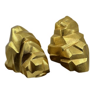 Michael Aram Rock Bookends- Set of 2 For Sale