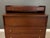 Wood 1960s Refinished Paul McCobb Calvin Mahogany and Brass Dresser For Sale - Image 7 of 8