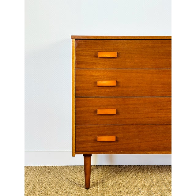 Scandinavian Teak Chest of Drawers, 1960 For Sale - Image 6 of 12