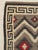 Vintage Navajo Carpet, Oriental Rug, Handmade Wool Rug, Red, Black, Ivory, Bold For Sale - Image 9 of 17