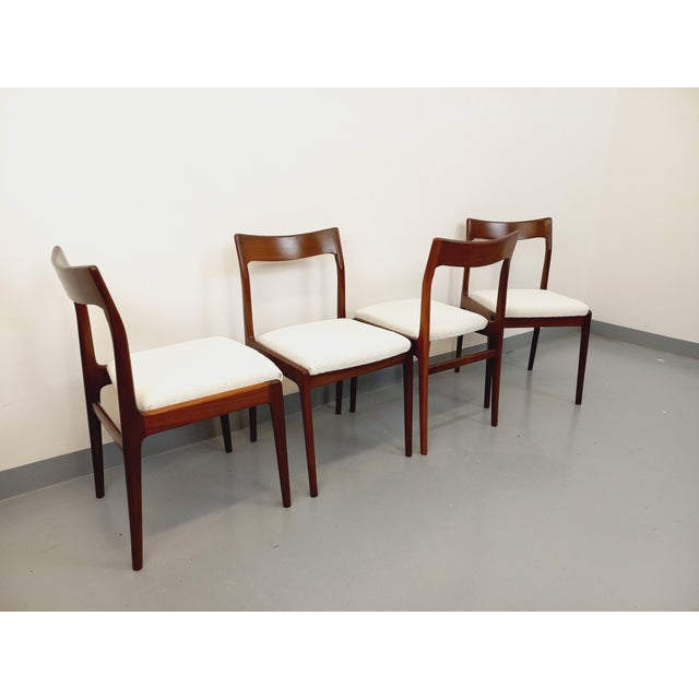 Wood Vintage Scandinavian Teak Chairs, 1960s, Set of 6 For Sale - Image 7 of 18