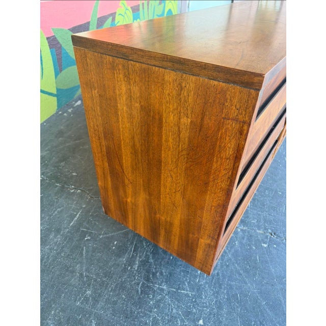 Lane  brutalist Mid Century Lane Prism Brutalist Niner For Sale - Image 4 of 15