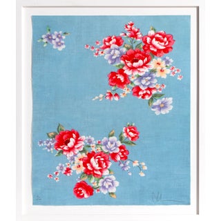 Untitled, Michael Lin Lithograph and Woodcut, Signed and Numbered in Pencil For Sale