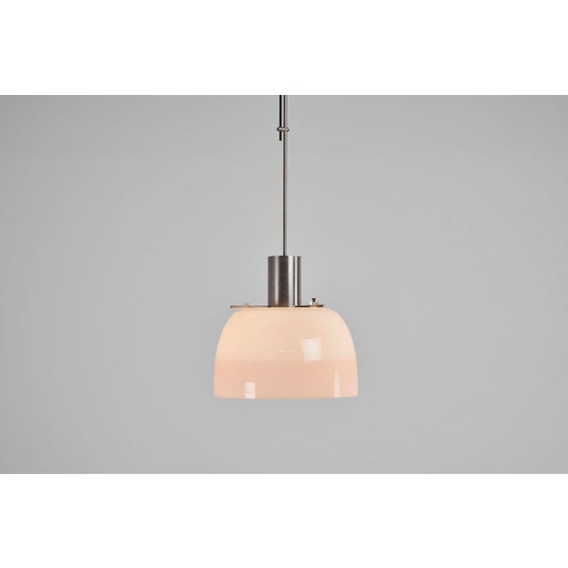1960s Giuseppe Ostuni Renato Forti Pendant attributed to Oluce Italy 1961 For Sale - Image 5 of 14