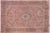 Boho Chic Persian Kashan Pink/Brown Wool Rug - 8'0'' X 11'6'' For Sale - Image 9 of 10