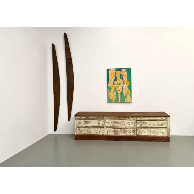 Large Antique Haberdashery Cabinet, 1900s For Sale - Image 6 of 18