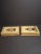 Antique 1893 Vienna Machzor Set Rosh Hashanah Yom Kippur Bone Brass Velvet Binding For Sale - Image 11 of 17