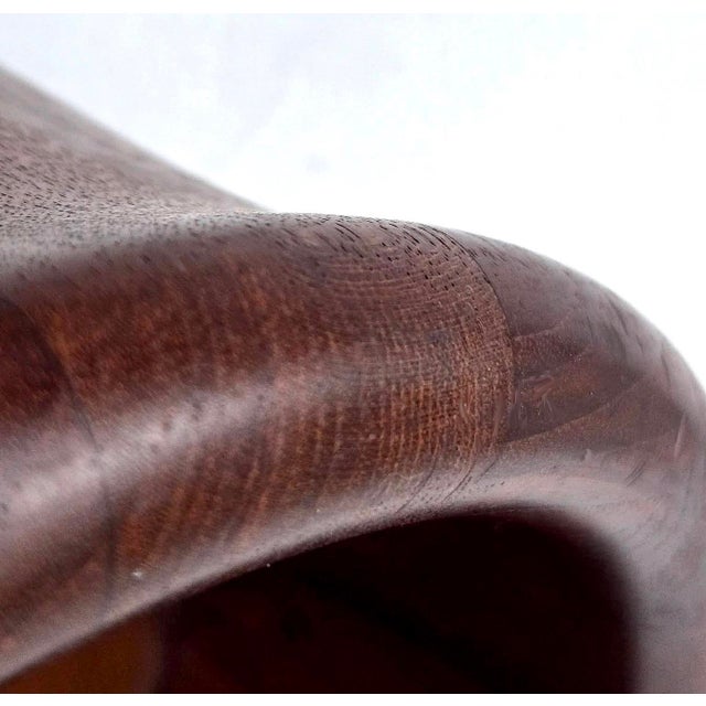 Wood 1960s Kalmar Designs Danish Teak Wood Bowl For Sale - Image 7 of 17