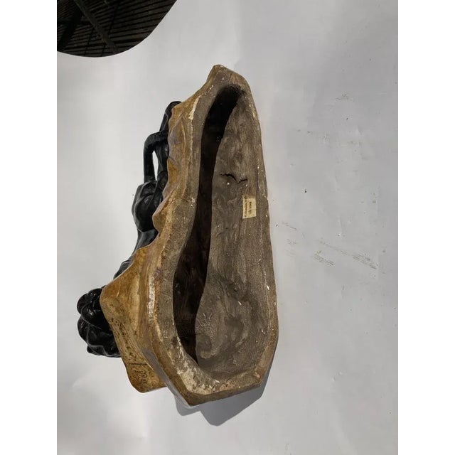 Art Deco Terracotta Black Panther For Sale - Image 4 of 12