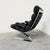 2000 - 2009 Black Leather Sinus Armchair by Reinhold Adolf for Cor, 2000s For Sale - Image 5 of 14