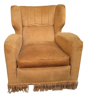 Bergère Armchair in Beige attributed to Paolo Buffa, 1940s