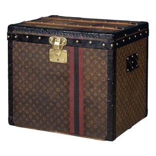 Vintage Hat Trunk in Monogram Canvas from Louis Vuitton, France, 1930 For Sale